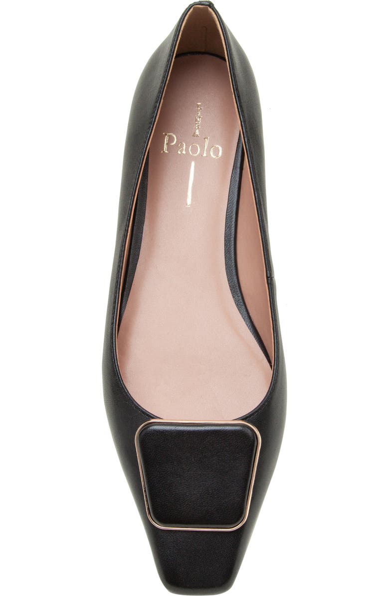 Linea Paolo Nancy Flat, Alternate, color, Black