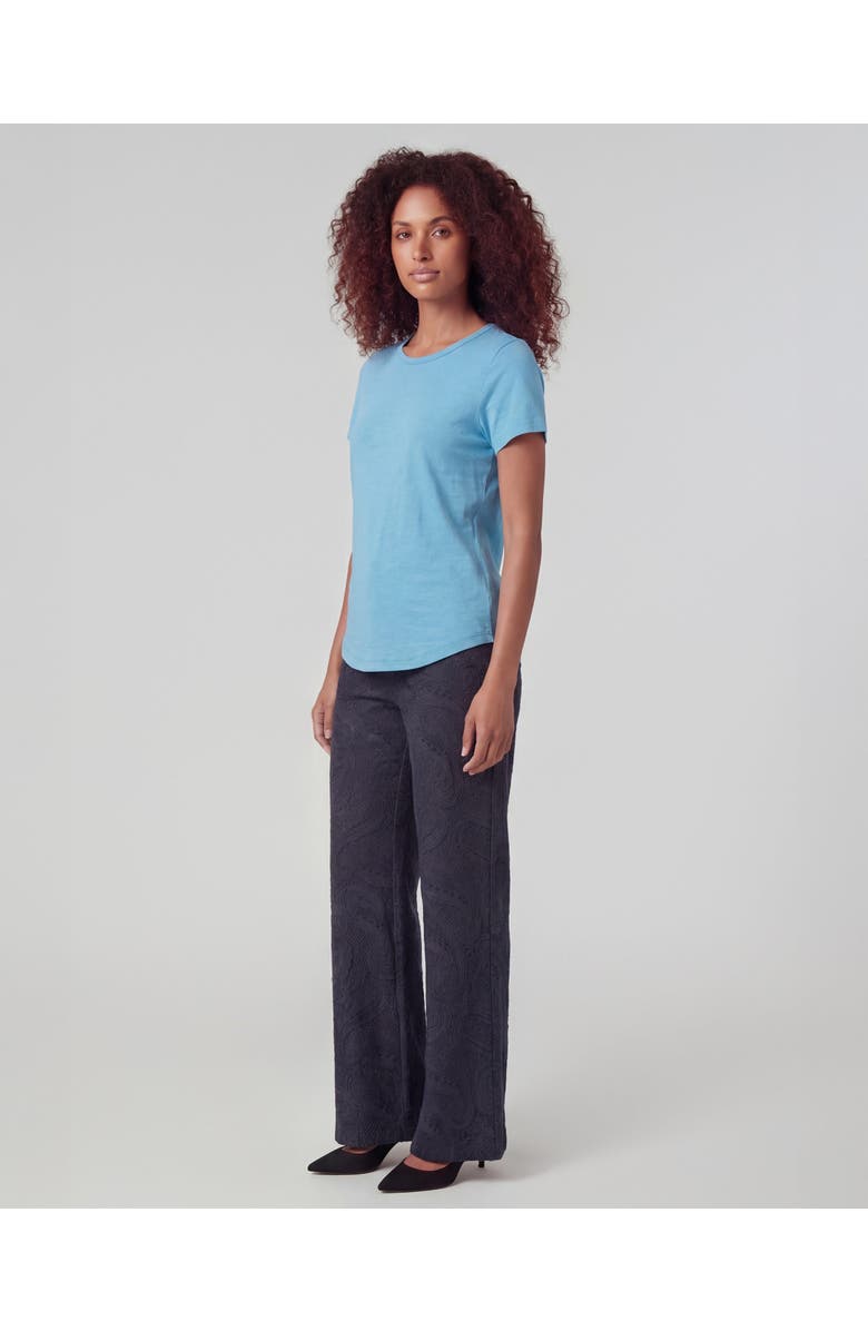 Lords of Harlech Crochet Paisley Womens Wool Wide-leg Pant, Alternate, color, Crochet Paisley Caviar