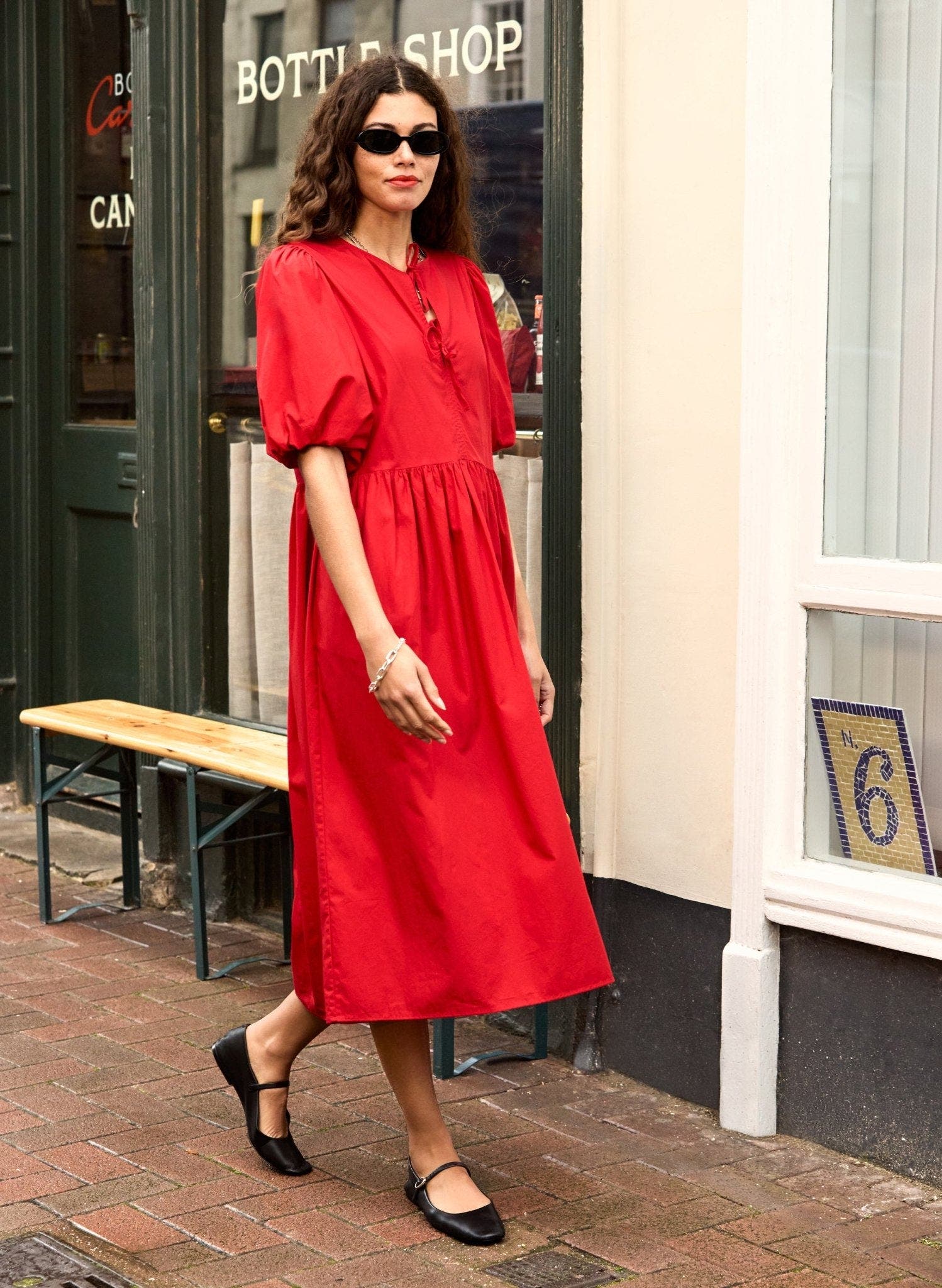 ethical rose midi dress Garden Rose Midi Dress