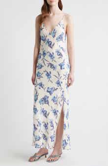 Larissa Floral Print Sleeveless Maxi Dress