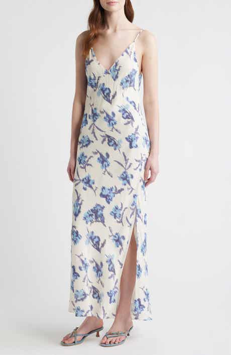 Larissa Floral Print Sleeveless Maxi Dress