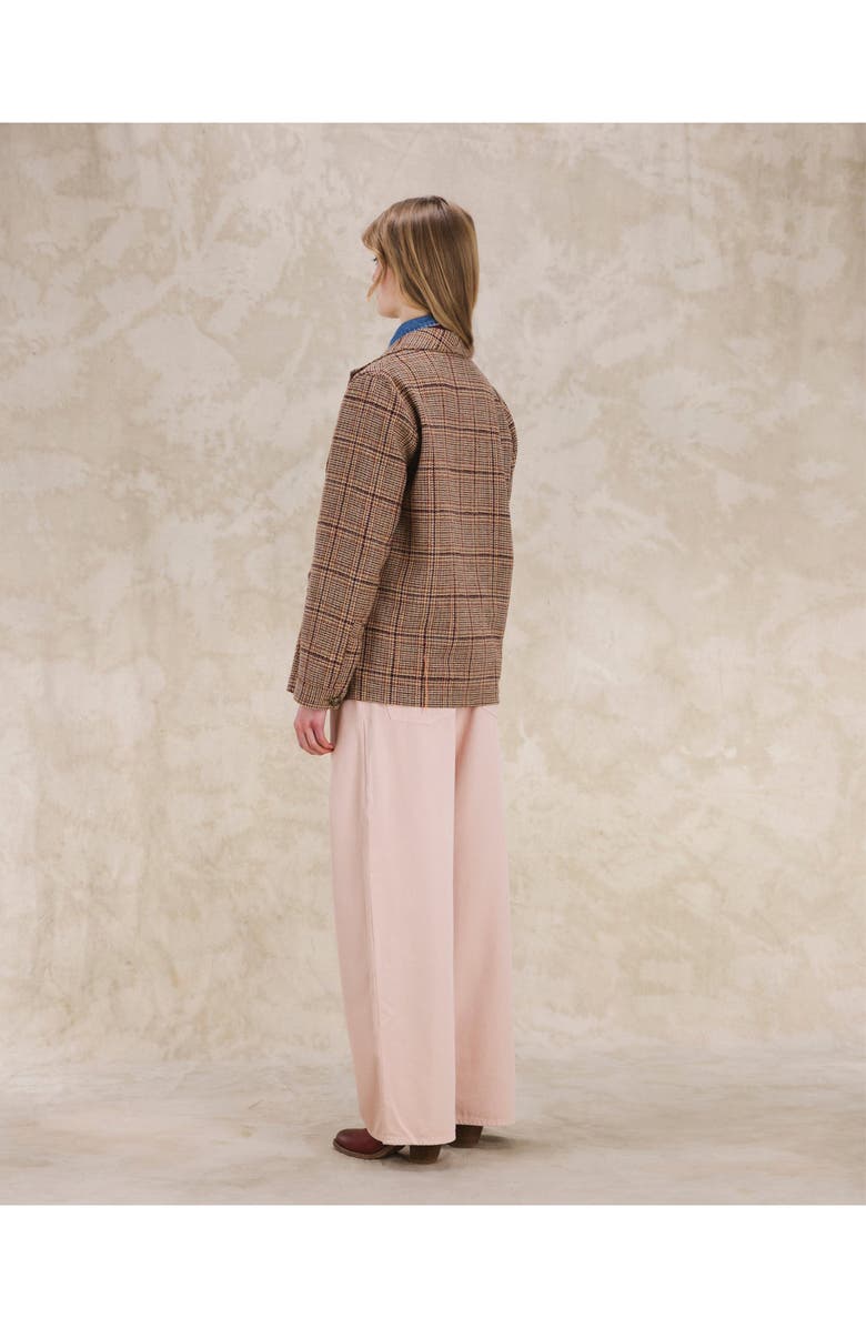 Fortela Scotland Classic Check Wool Jacket, Alternate, color, Multicolor