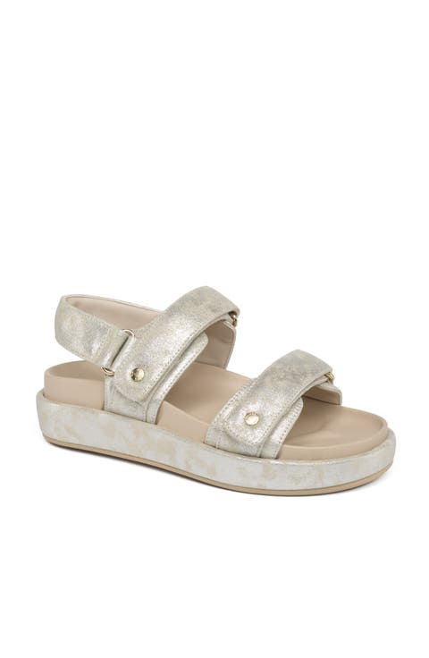 Bay Leather Slingback Sandal