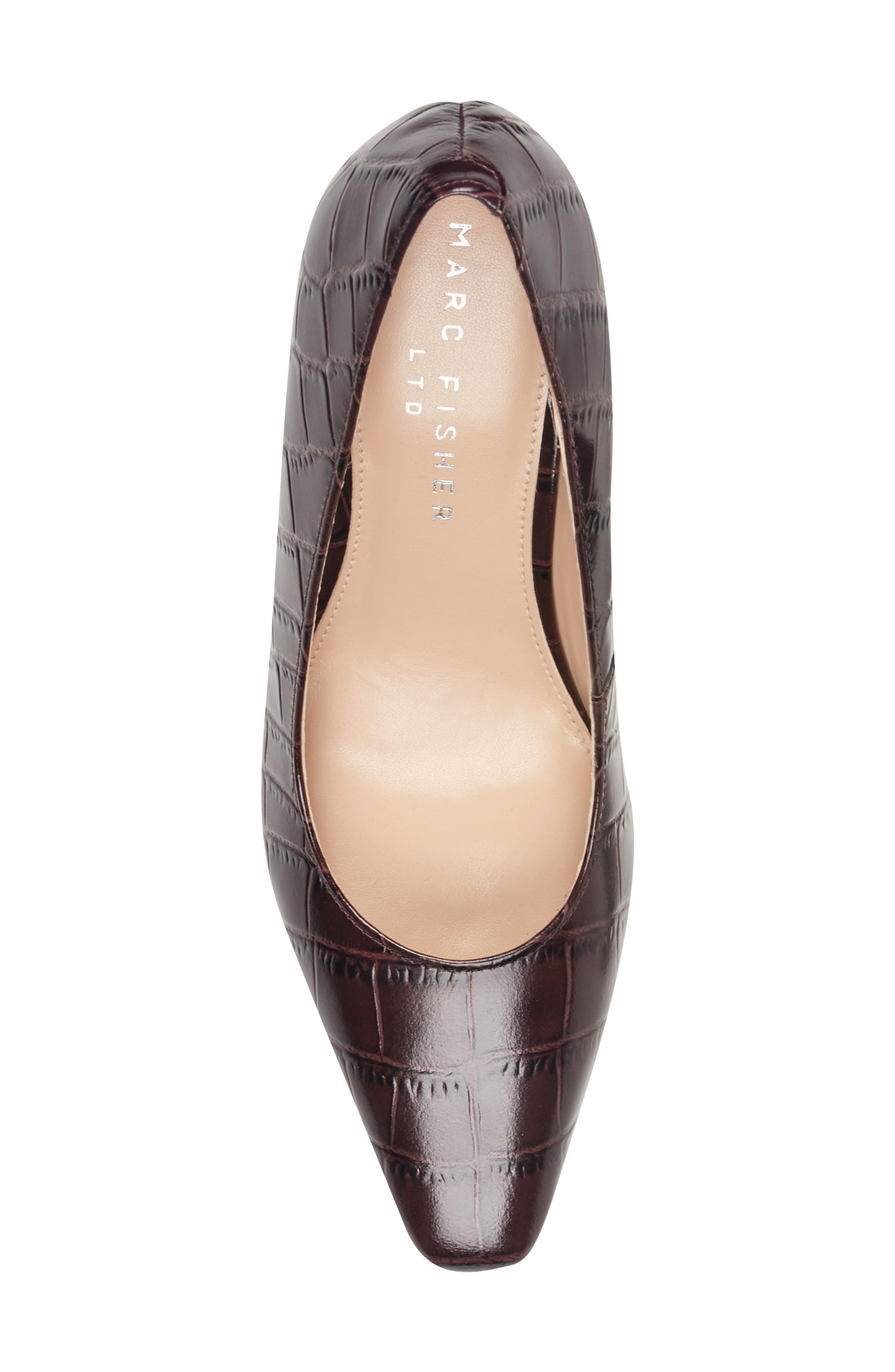 Gretty Pump, Alternate, color, DARK BROWN