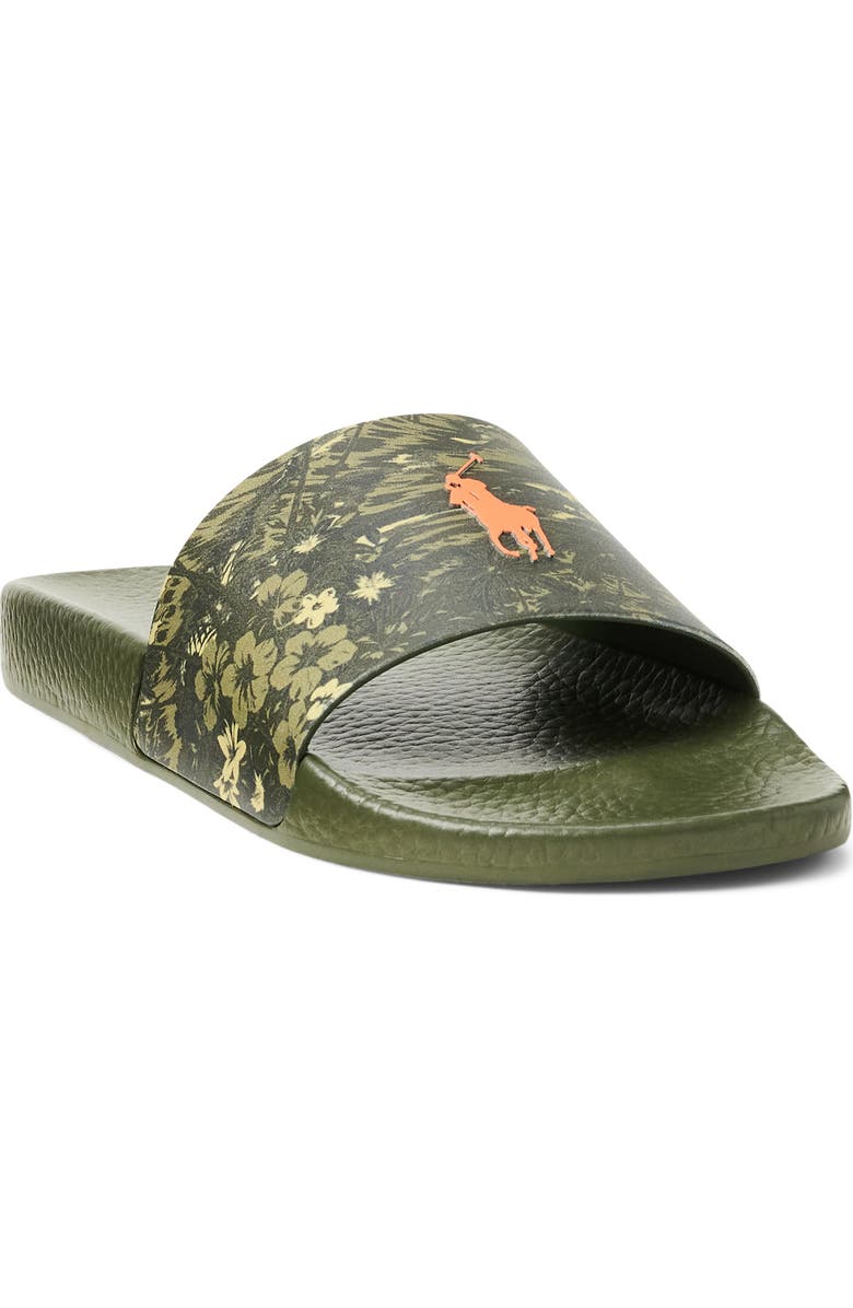 Ralph Lauren Polo Slide Sandal, Main, color,