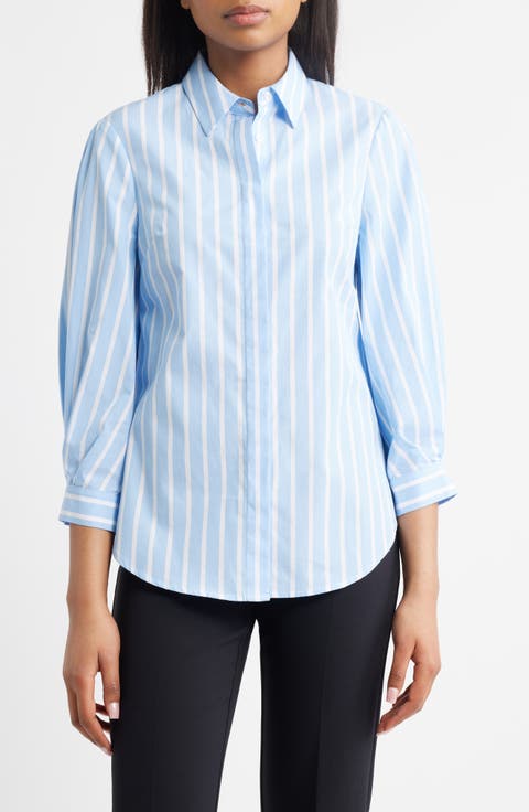 Pleated Sleeve Shirt