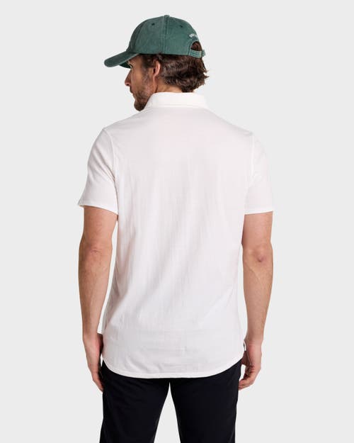 Blanco Clothing Perfect Polo Supima In White