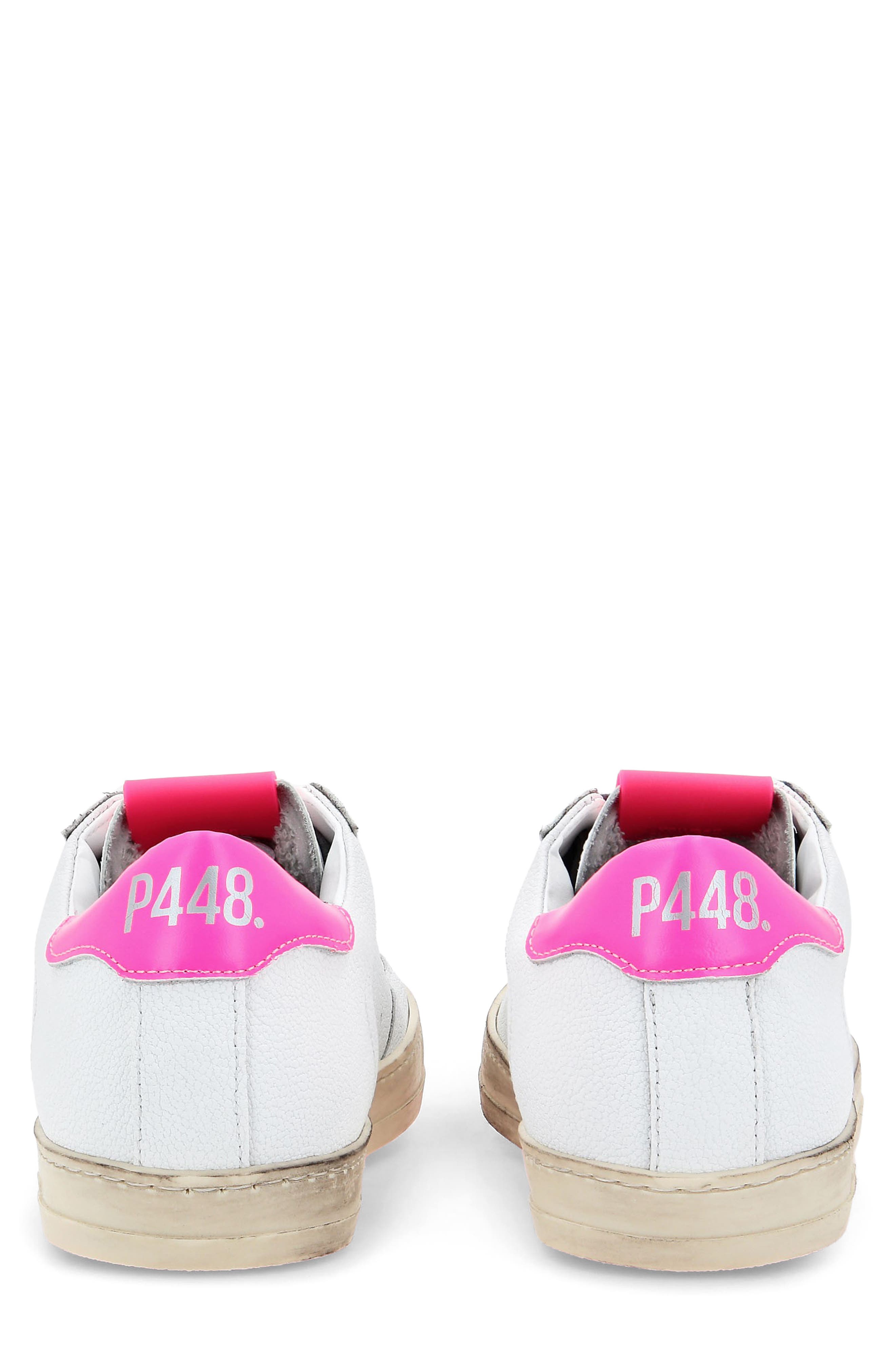 John Low Top Sneaker, Alternate, color, WHITER/F