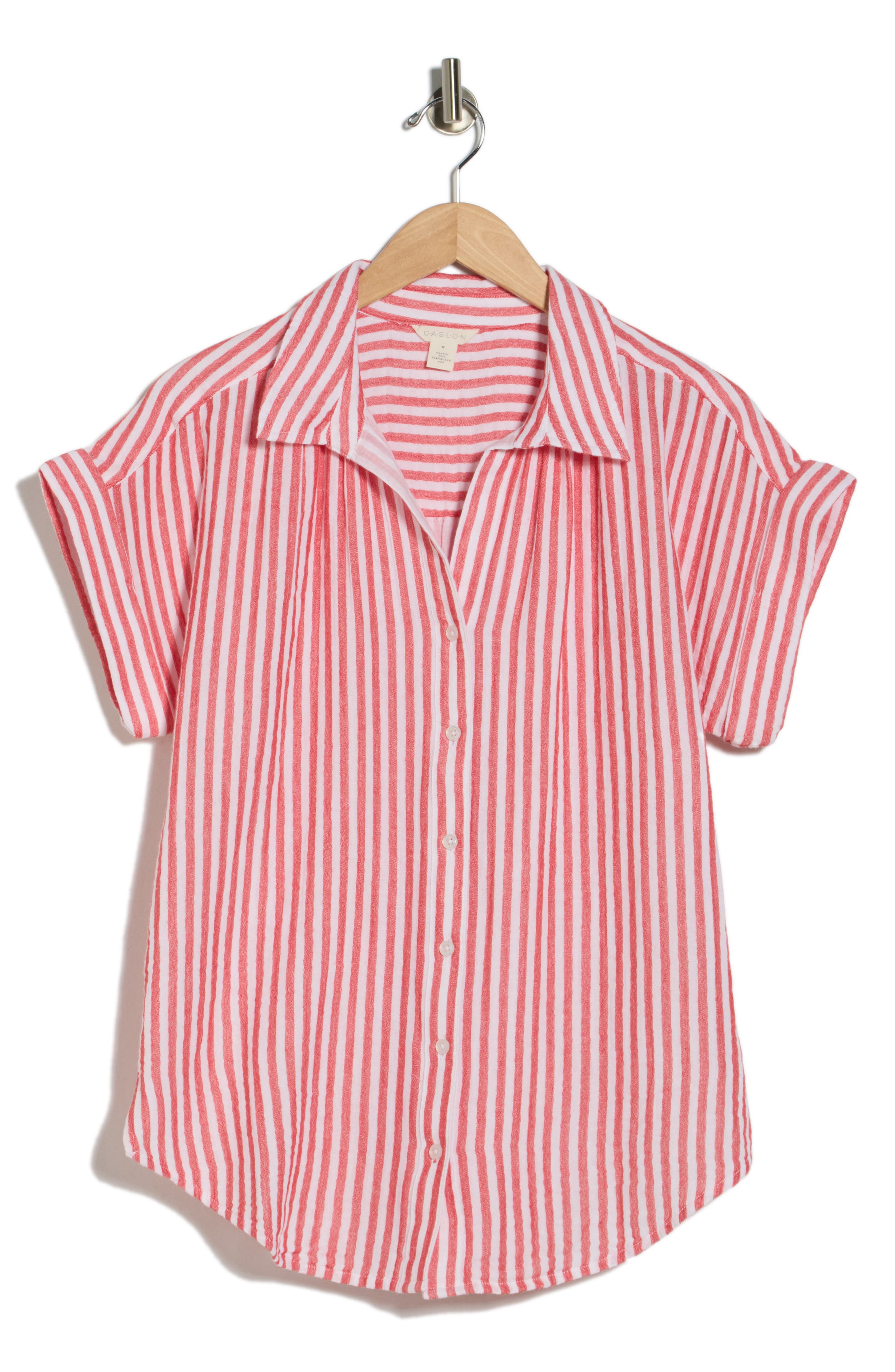 Duo Gauze Button-Up Shirt - image 3