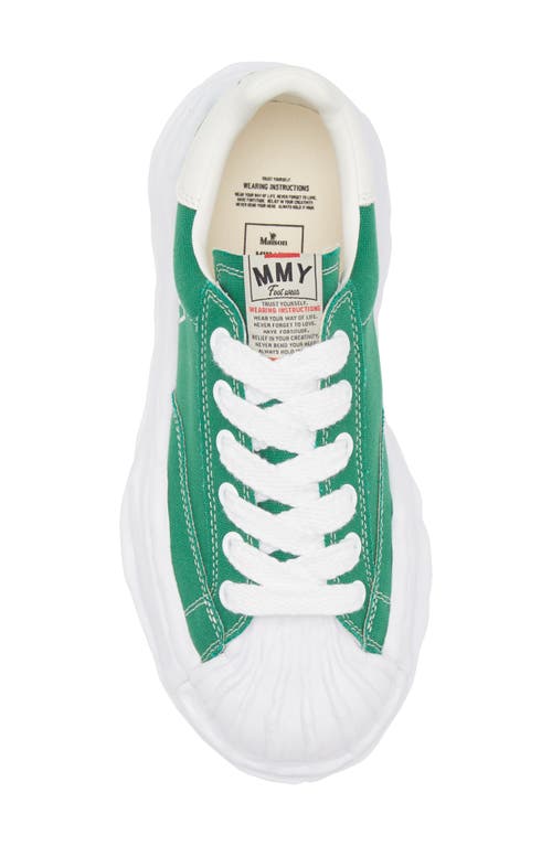 Miharayasuhiro Maison Mihara Yasuhiro Blakey Original Sole Canvas Sneaker In White