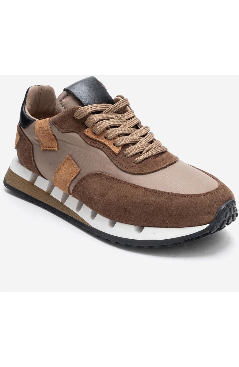 Forever & Always Shoes Vian Leather Platform Sneaker, Main, color, Beige
