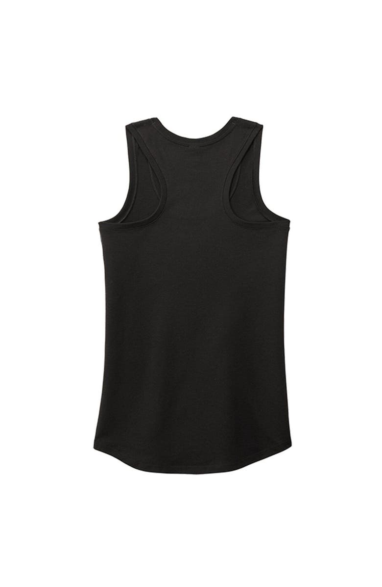 JOE GIBBS RACING TEAM COLLECTION Women's Joe Gibbs Racing Team Collection Heather Black Ty Gibbs Racer Back Tank Top, Alternate, color, Heather Black