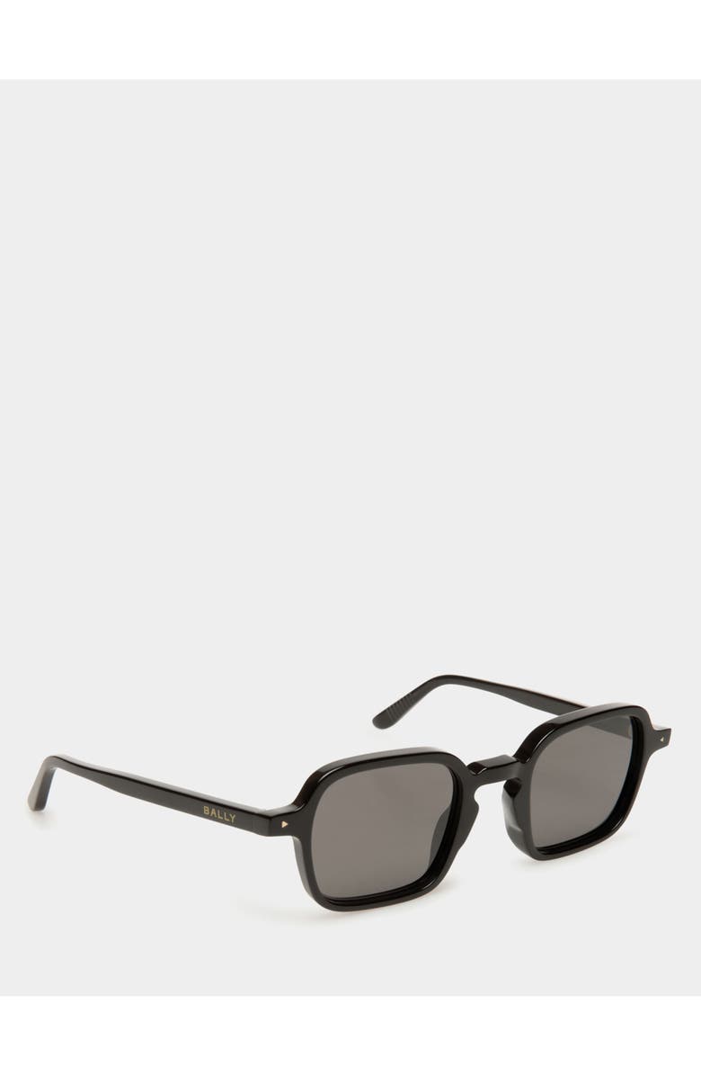 Bally Werner Sunglasses, Alternate, color, Black