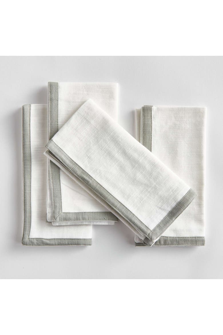 Quinn Dinner Napkins Set Of 4, Alternate, color, Blue