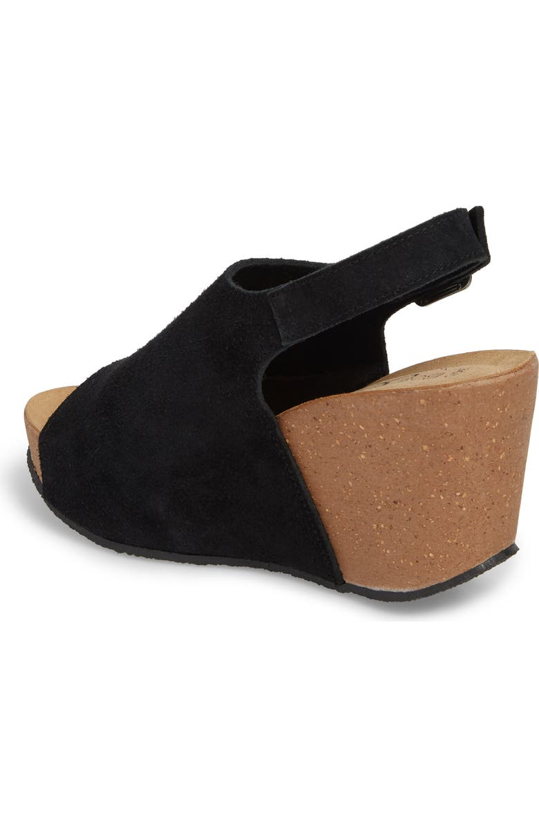 Bos. & Co. Sheila Platform Wedge Sandal, Alternate, color,