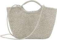 MANGO Woven Tote Bag