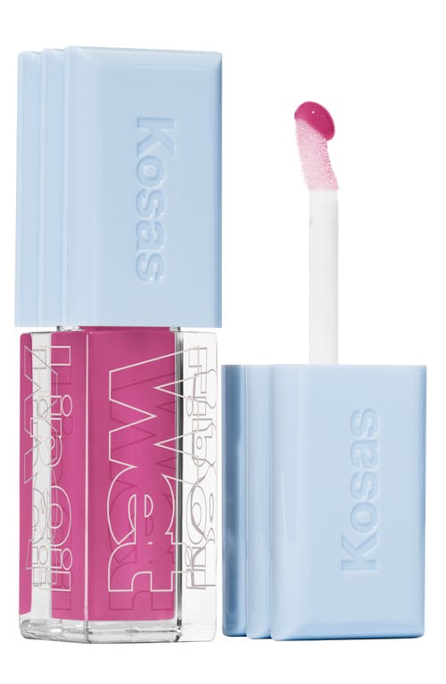 Kosas Wet Lip Oil Gloss In Purple