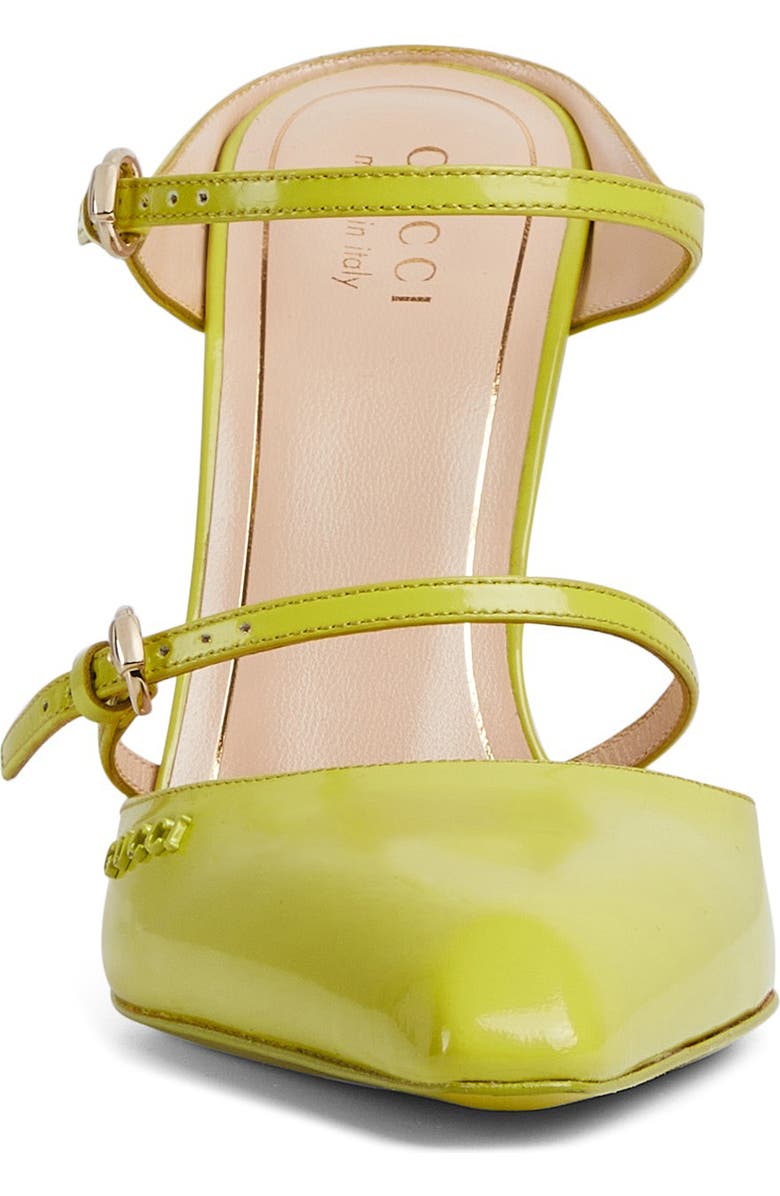 Gucci Christy Pointed Toe Wedge Mule, Alternate, color,