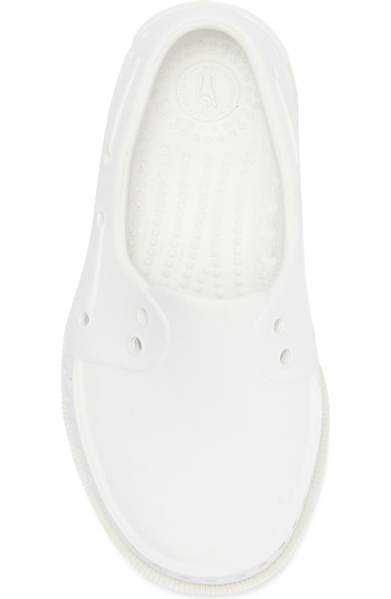 Native Shoes Kids' Howard Sugarlite Slip-On Sneaker, Alternate, color, Shell White/ White/ Surfer