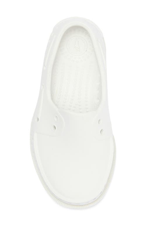 Native Shoes Kids' Howard Sugarlite Slip-on Sneaker In Shell White/white/surfer