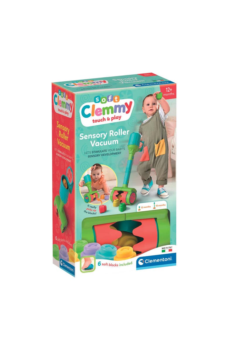 Clementoni Soft Clemmy<sup>®</sup> Sensory Roller Vacuum, Alternate, color, Multicolored