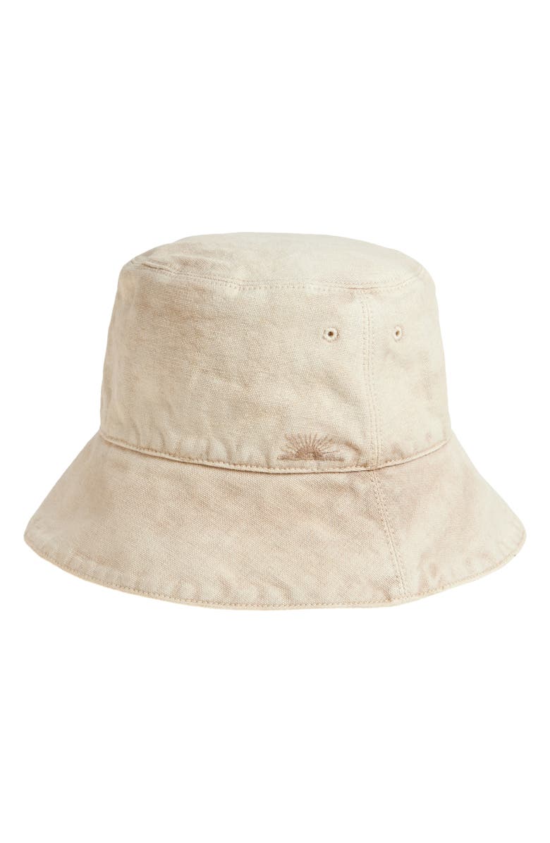 Faherty Sunwashed Organic Cotton Canvas Bucket Hat, Main, color, 