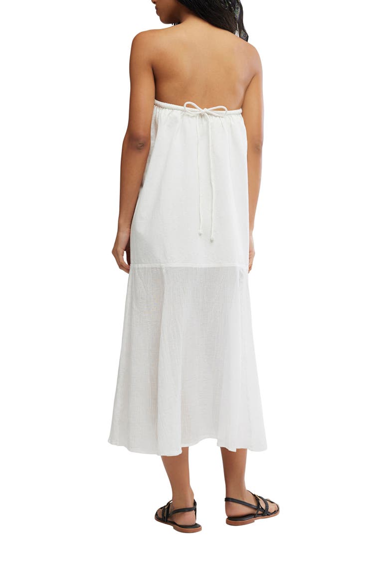 Sabeen Tube Midi Dress, Alternate, color, CLEAN IVORY