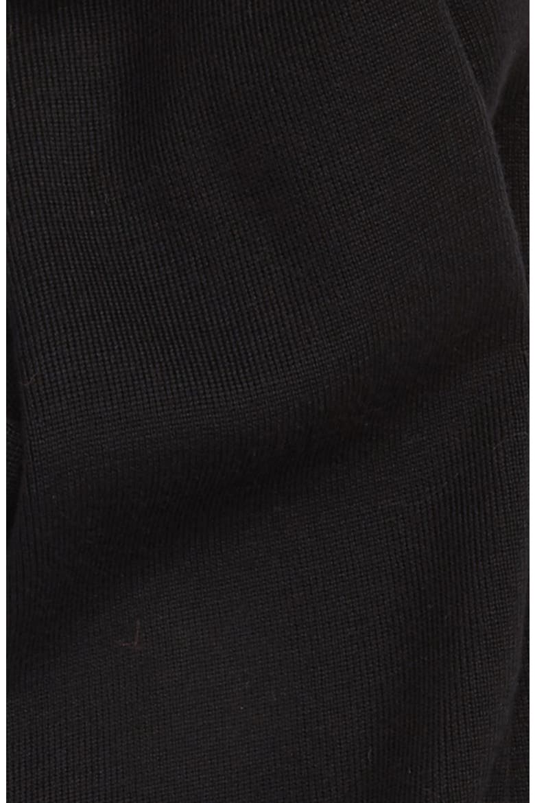 Classic Wool Scarf, Alternate, color, BLACK