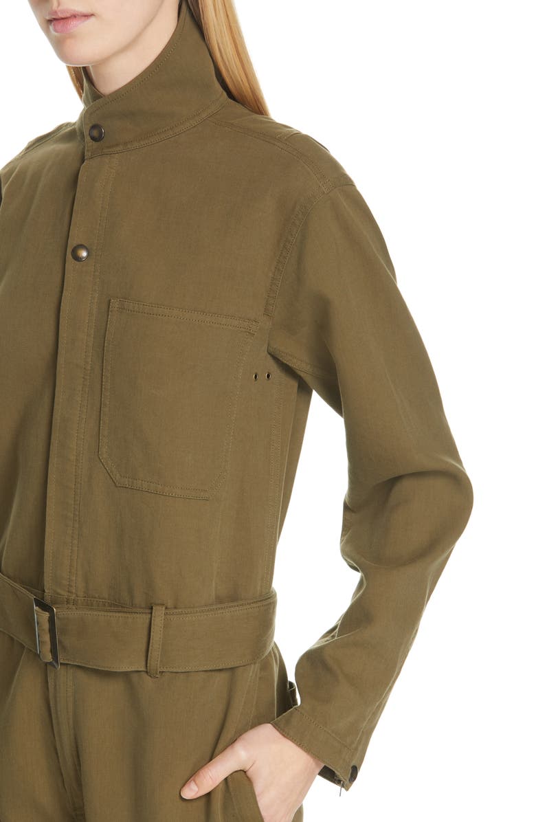 Polo Ralph Lauren Belted Slim Jumpsuit, Alternate, color, 