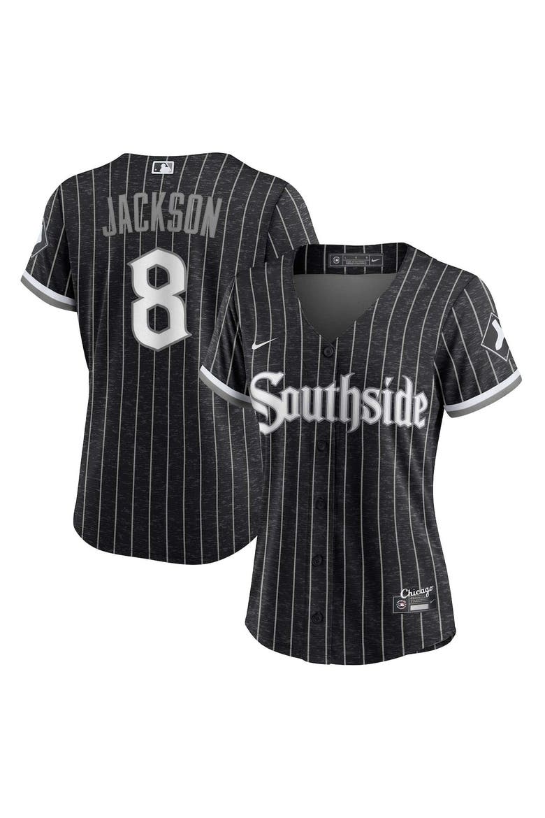 Women's Nike Bo Jackson Black Chicago White Sox City Connect Replica Player Jersey, Main, color, Black
