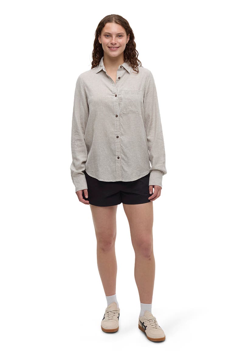 Sloan Shirt, Alternate, color, Clay/Railroad Stripe