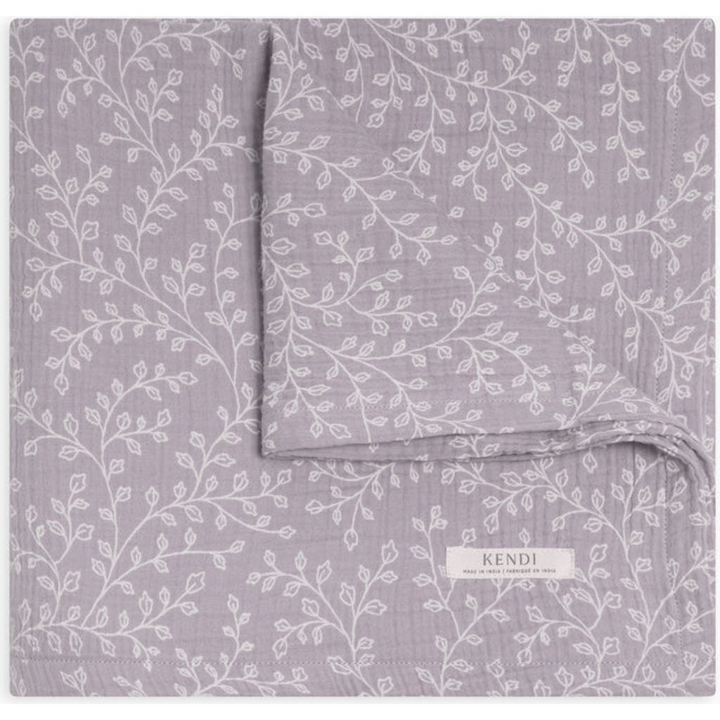 Colored Organics Organic Muslin Swaddle Blanket In Purple