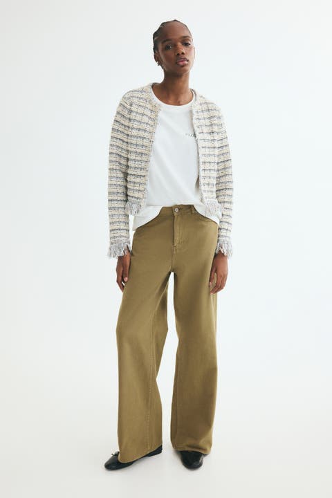 Baggy Cotton Twill Pants