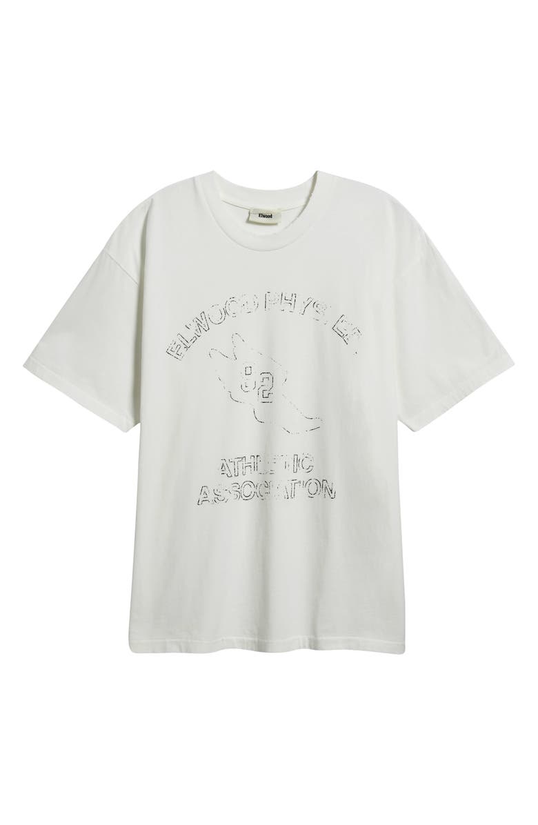 Elwood Athletic Distressed Logo Cotton Graphic T-Shirt, Alternate, color, 