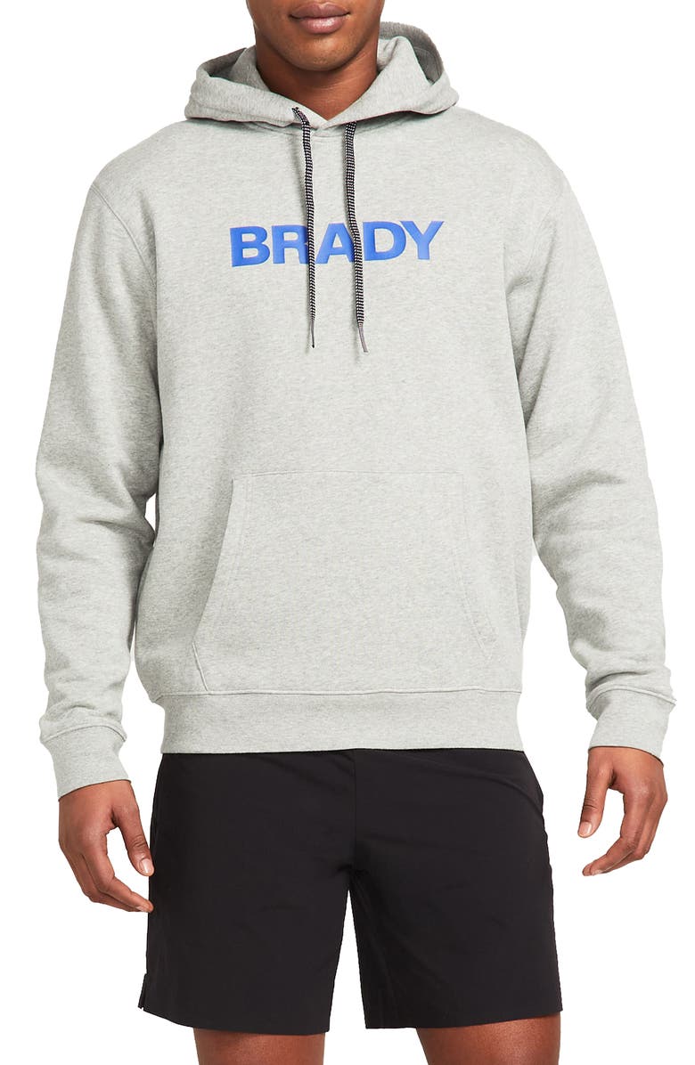 BRADY Cotton Fleece Logo Hoodie, Main, color, 