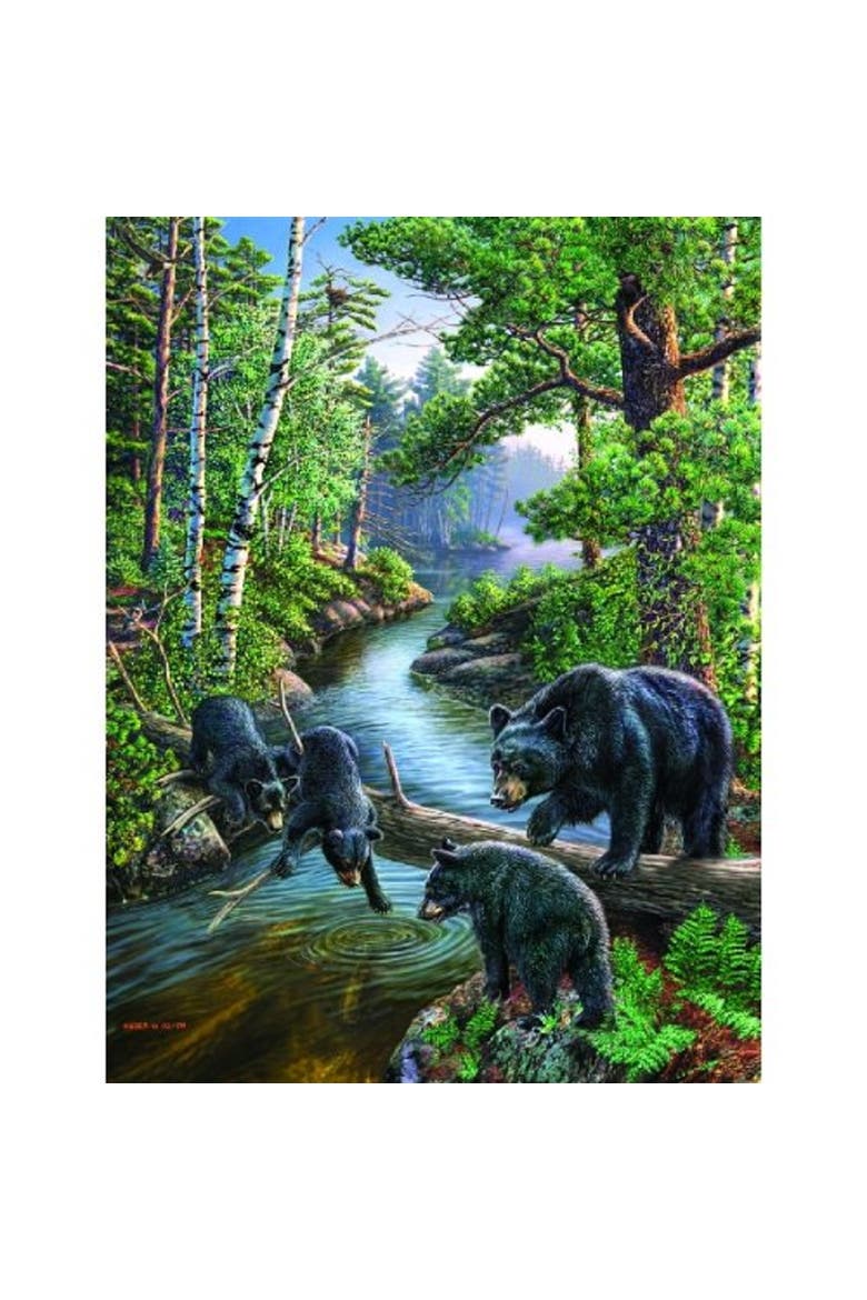 Bear Pause 500 piece Jigsaw Puzzle for Adults, Alternate, color, Multicolor