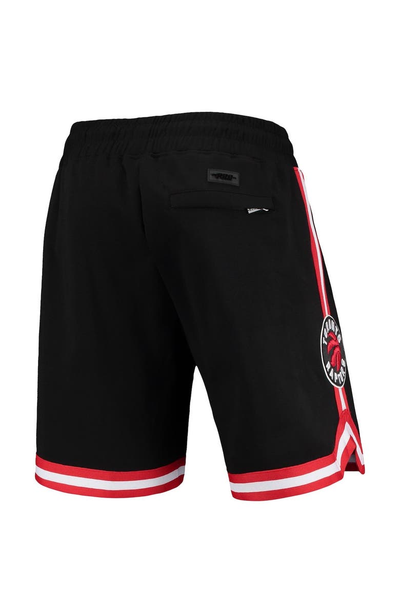 PRO STANDARD Men's Pro Standard Black Toronto Raptors Chenille Shorts, Alternate, color, Black