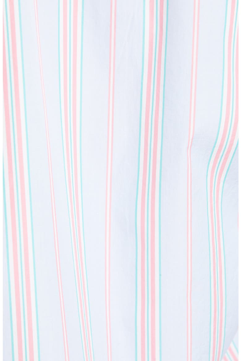 Multi Stripe Button-Up Shirt, Alternate, color, BLUE PINK JADE STRIPE