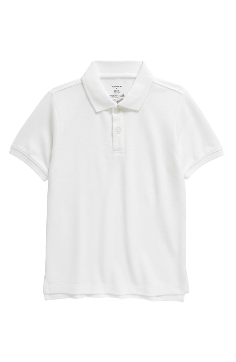 Nordstrom Kids' Piqué Polo, Main, color,