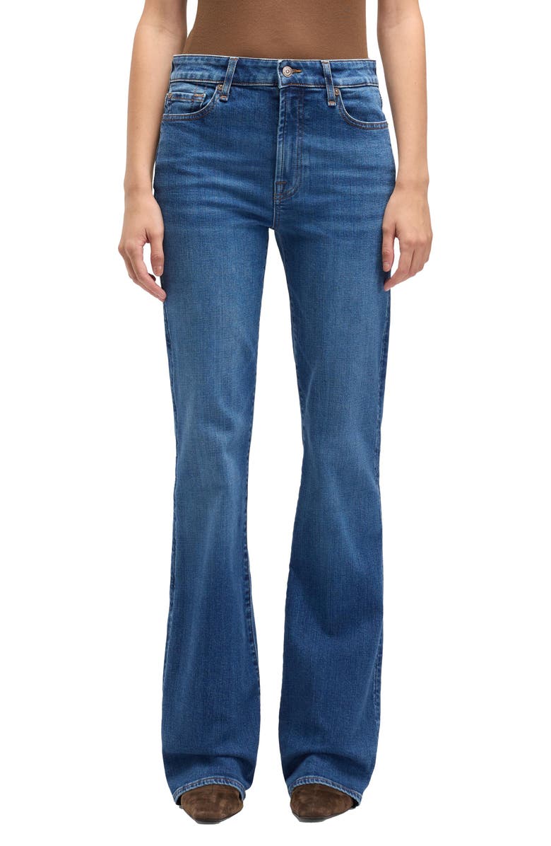 7 For All Mankind The Leggy Bootcut Jeans, Main, color, Moonwater