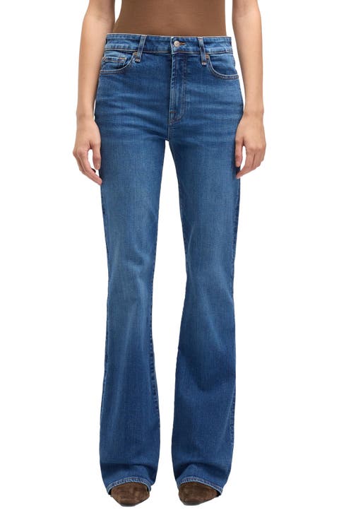 The Leggy Bootcut Jeans (Moonwater) (Petite)