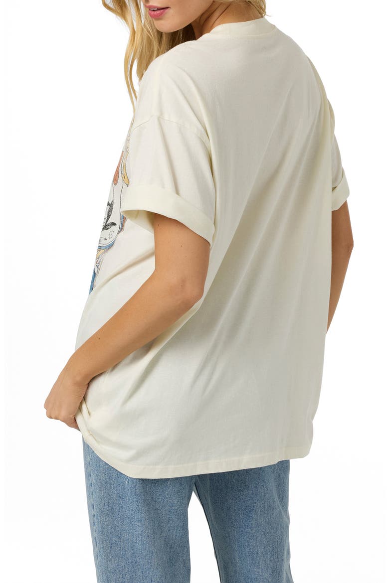 Wave Rider Oversized Graphic T-Shirt, Alternate, color, TOFU