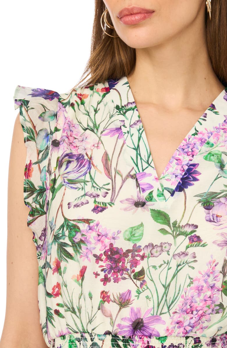 Halogen<sup>®</sup> Sleeveless Zip Through A-Line Minidress, Alternate, color, New Ivory