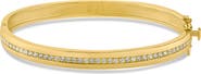 CZ by Kenneth Jay Lane Cubic Zirconia Center Bangle