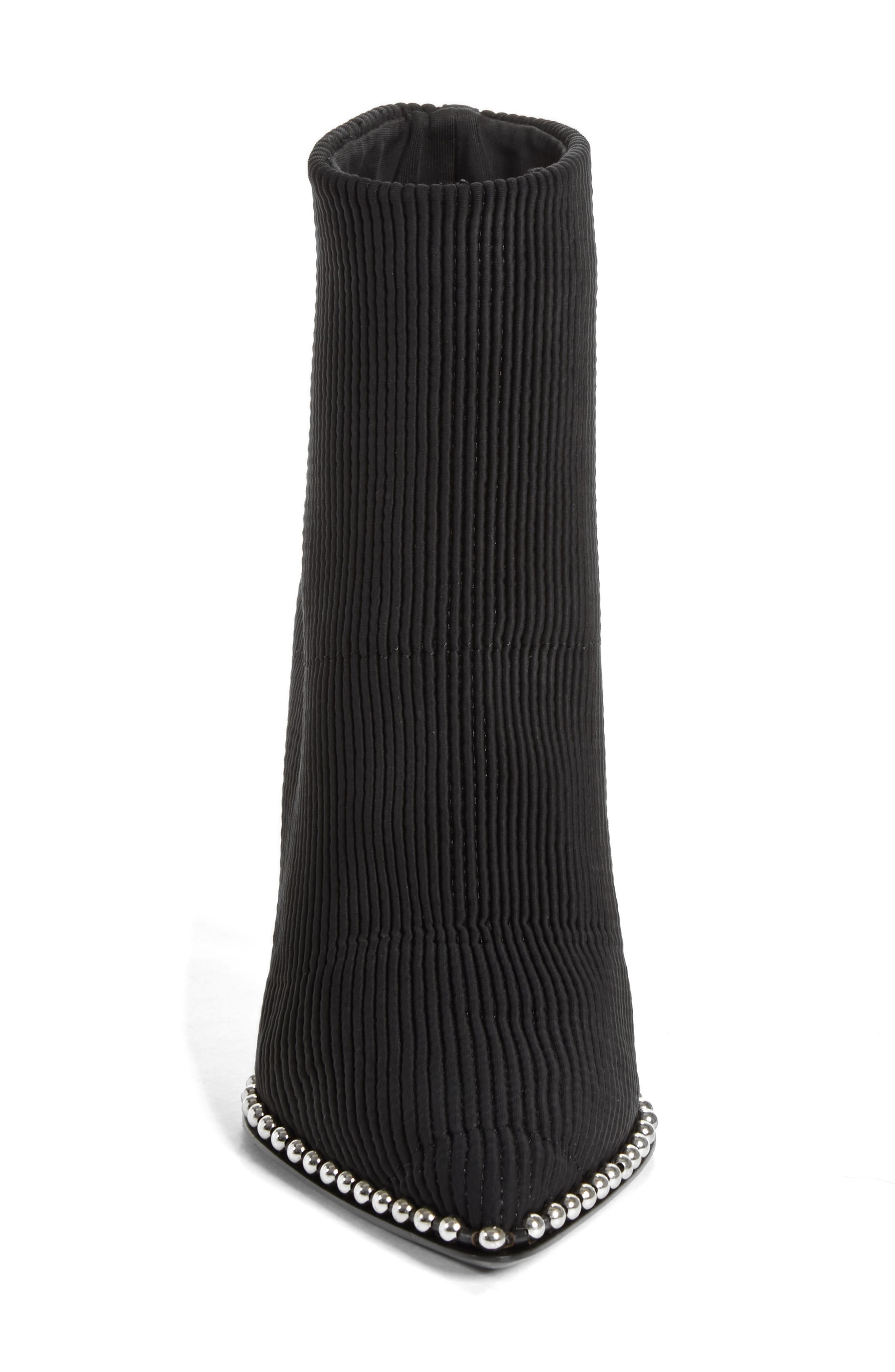 Alexander Wang Eri Studded Sock Bootie, Alternate, color, 