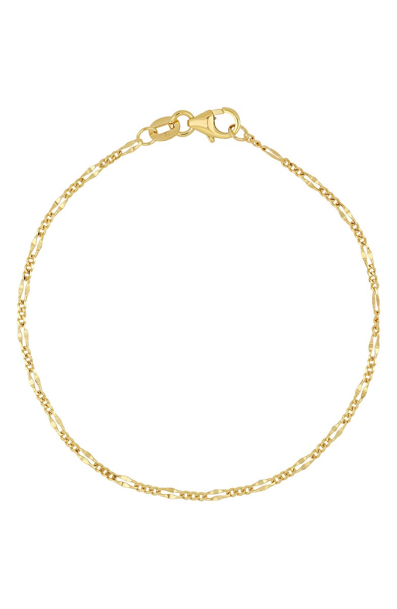 Bony Levy 14K Gold Curb Chain Bracelet, Main, color, 