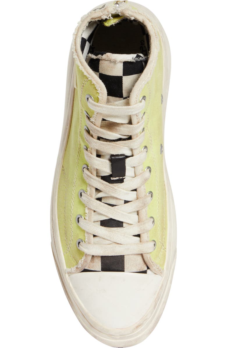 R13 Kurt High Top Platform Sneaker, Alternate, color,