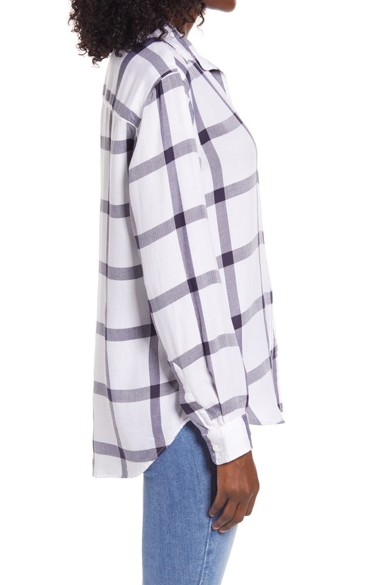 Grayson The Hero Print Button-Up Shirt, Alternate, color, 