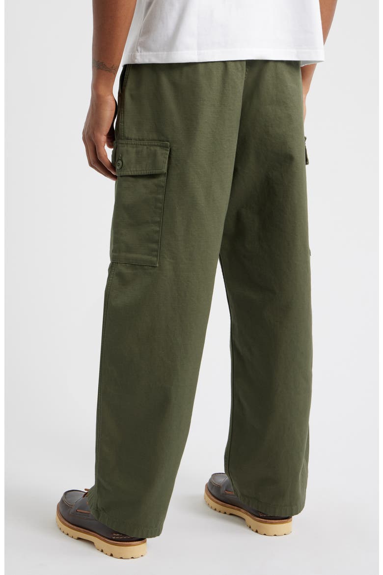 Brady Cotton Twill Cargo Pants, Alternate, color, LEAF (RINSED)