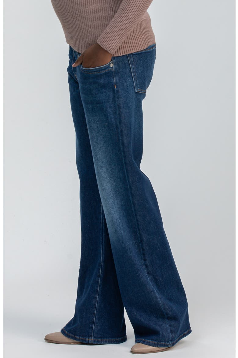 Relaxed Fit Maternity Jeans, Alternate, color, BLUE DUBLIN